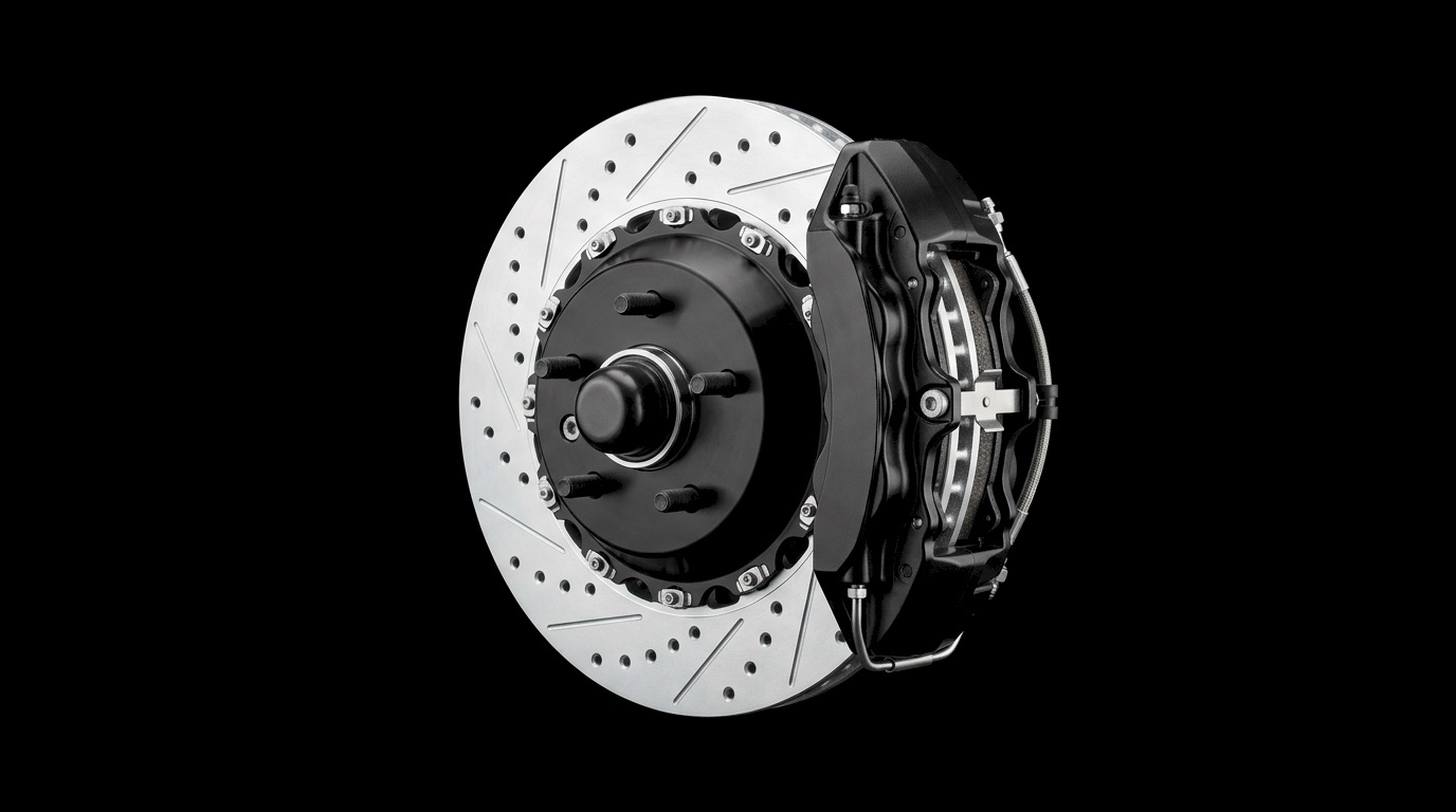 Disc brake rotor and caliper assembly — brake service at Don's Garage Denver