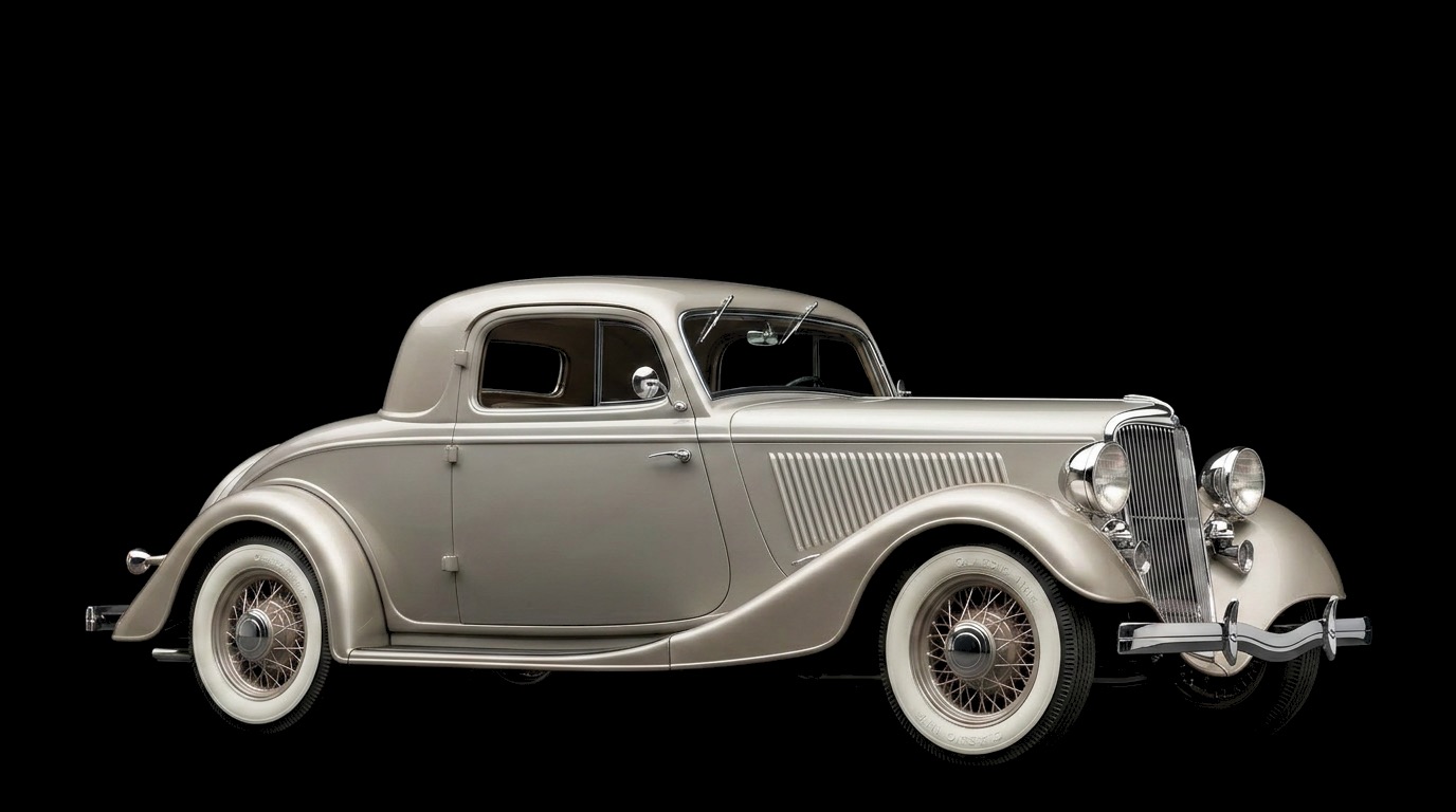 Classic 1934 coupe — classic car restoration at Don's Garage Denver