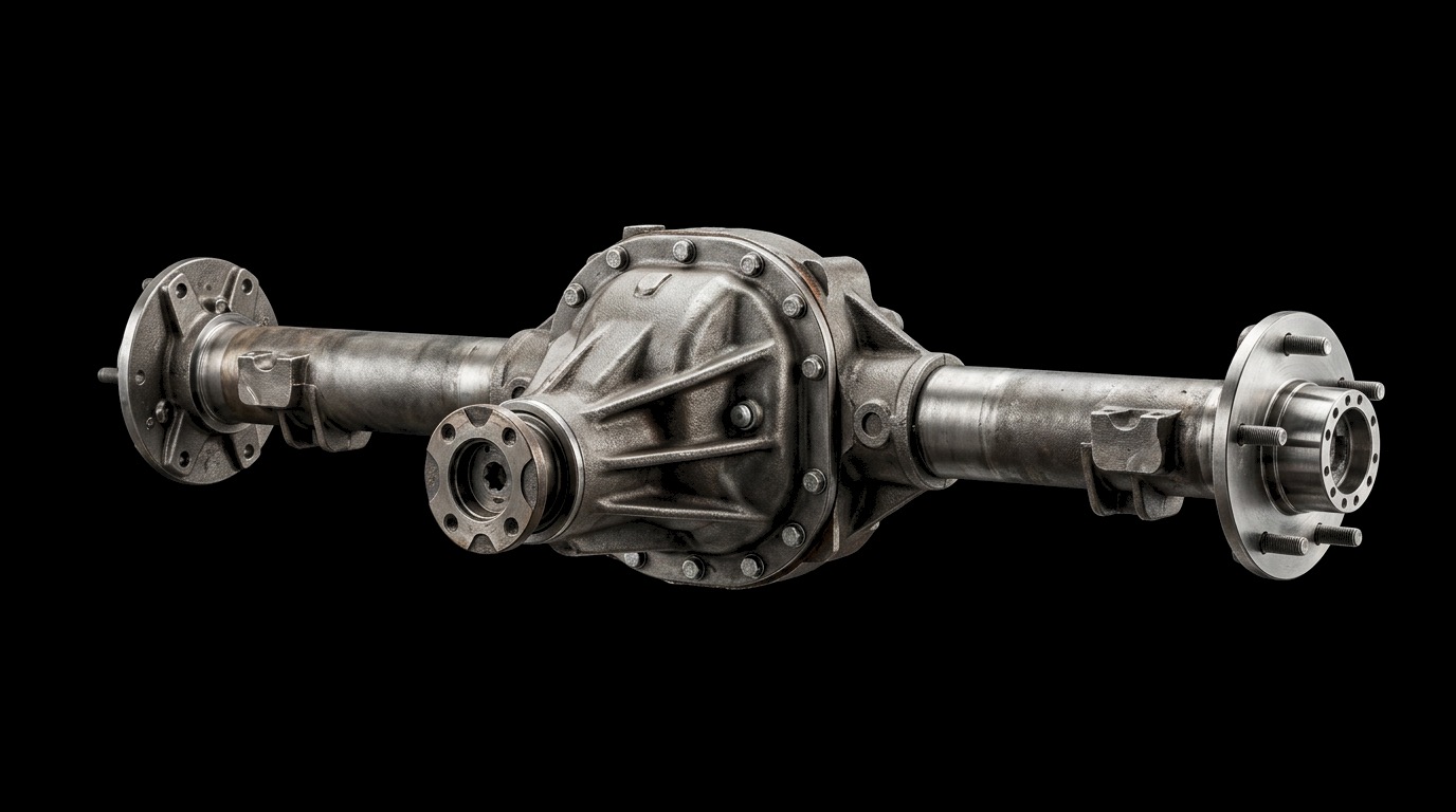 Rear differential and axle assembly — differential service at Don's Garage Denver